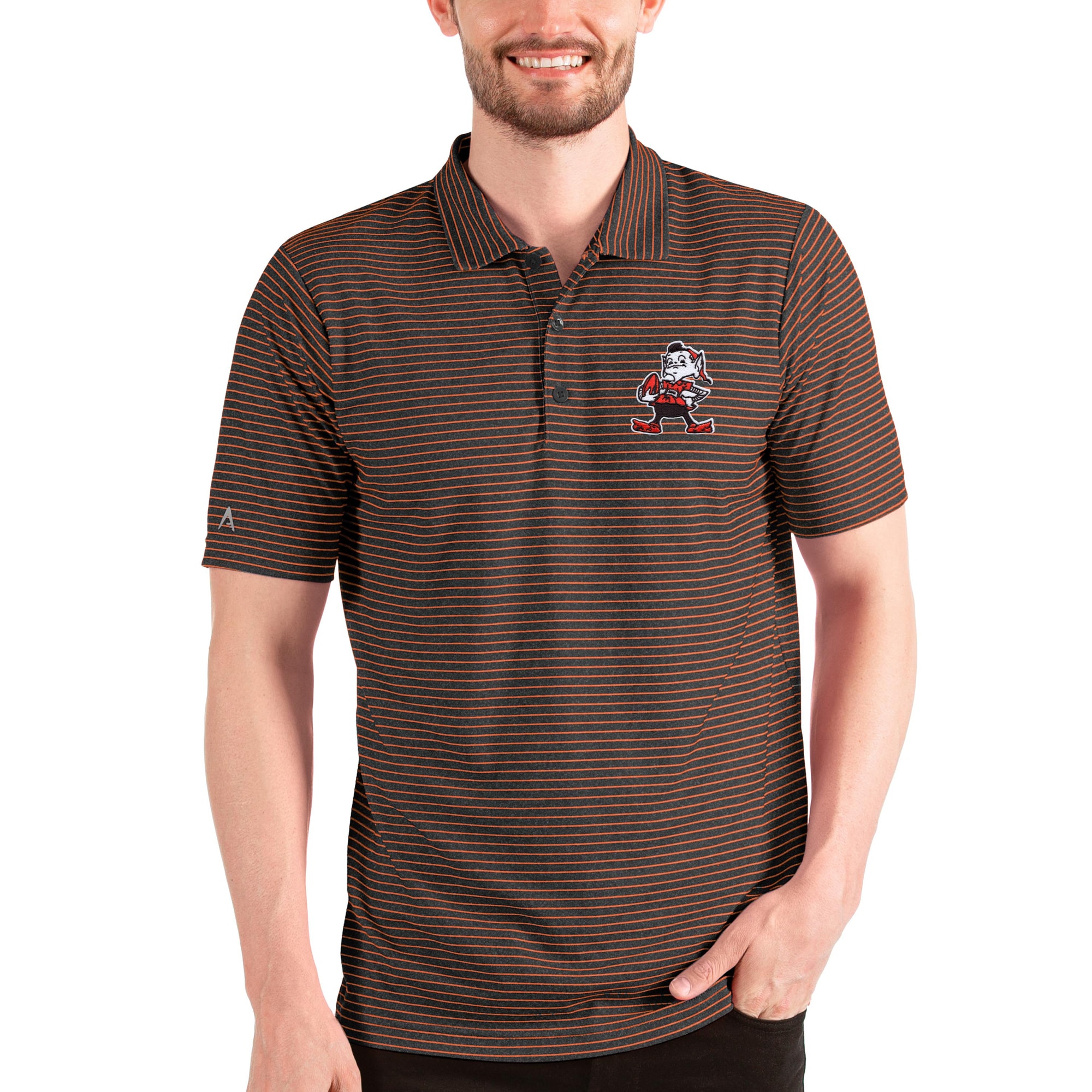cleveland browns mens polo