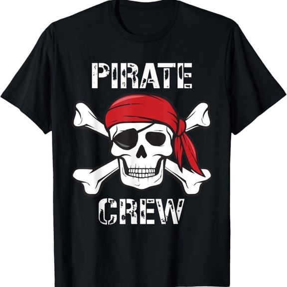 Most Popular Pirate Crew T-Shirt Also For Women