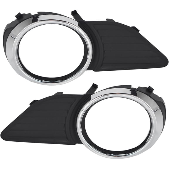 munirater Front Left Right Side Fog Light Cover Replacement for Toyota Sienna Base 2011 2012 2013 2014 2015 TO1038146 TO1039146