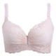 thumbnail image 5 of Sujetador de encaje sexy ajustable de talla grande con aro de acero para mujer, ropa interior fina, 5 of 6