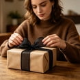thumbnail image 2 of Burlap Wired Ribbon Roll, 1.6 Inches Wide Wired Edge Ribbon for Christmas Party Big Bows DIY Crafts Wedding Floral Binding, Outdoor Wreath Decoration, Gift Wrapping, 5 Yards/Roll, 2 of 5