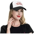thumbnail image 7 of Excuse Me You Look Like You Love Me Mesh Cap Trucker Hats, 7 of 7