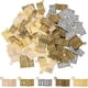 thumbnail image 1 of 100 piezas de dijes de dinero de 2 estilos, 5 colores, dijes de billetes de dólar plateados y dorados, dije de aleación de moneda de billete de 100 dólares, 1 of 6
