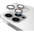 thumbnail image 1 of KONEE Camera Lens Protector Compatible with iPhone 13 Pro/ 13 Pro Max, 9H Tempered Glass Screen Protector, Metal Protective Lens Cover for iPhone 13 Pro/ iPhone 13 Pro Max - Silver, 1 of 7