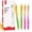 Green & Pink, variant on Owlprince Erasable Pens Multicolor, 3 in 1 Erasable Gel Pens, Make Mistakes Disappear 0.5mm Fine Point Pen, Retractable Ink pens, Writing Instruments Office Supplies, 4 Pack