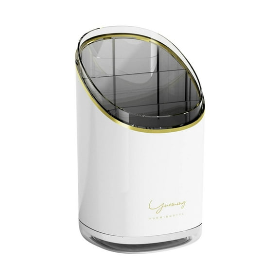 Lilixerw Utensil Holder Cutlery Drainer Sink,Chopsticks Holder Spoon Fork Drain Rack Basket Storage Holder Organizer Compartment Box