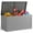 Gray, variant on WLLJOY 100 Gallon Outdoor Storage Resin Deck Box, Lockable Patio Outdoor Storage Box for Furniture, Garden Tools and Tools Storage, Waterproof, Black