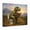 B, variant on XaaKee Canvas Wall Art Prints Tyrannosaurus Rex Classical Art Style Wall Print Earthy Palette Art Prints Inner Framed 18*12Inch