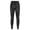 Black, variant on Girls Kids High Waisted Shiny Metallic Dance Fashion Leggings