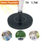 thumbnail image 1 of Bomba de fuente de agua Yuarrent solar fácil de instalar con 6 boquillas para jardín y patio, 1 of 6