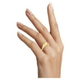 thumbnail image 4 of 10k Real Solid Yellow Gold Initial Signet Stacking Ring, Personalized in Every Letter of the Alphabet, Midi Ring for Women, 4 of 4