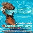 thumbnail image 4 of Vvinca Kids Goggles Snorkel Mask Diving Mask Swimming Goggles with Nose Cover and Straps Cover for Kids and Youth Age 6-14, 4 of 9