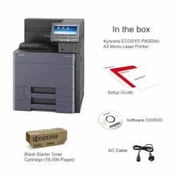 Kyocera ECOSYS P4060dn A3 Monochrome B/W Laser Printer - 60 ppm, 1200 dpi, Duplex, 9 Colour Touch Screen Panel, 4 GB Memory, 1150 Sheets Capacity