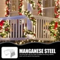 thumbnail image 5 of CIMAXIC christmas 50Pcs Outdoor Light Clips for Christmas String Lights Metal String Lights Clips Small Lights Strings Clips,0.91"X0.55"X0.47", 5 of 5