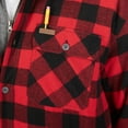 thumbnail image 5 of Sherpa-Lined Hooded Flannel Shirt-Jacket, 5 of 5