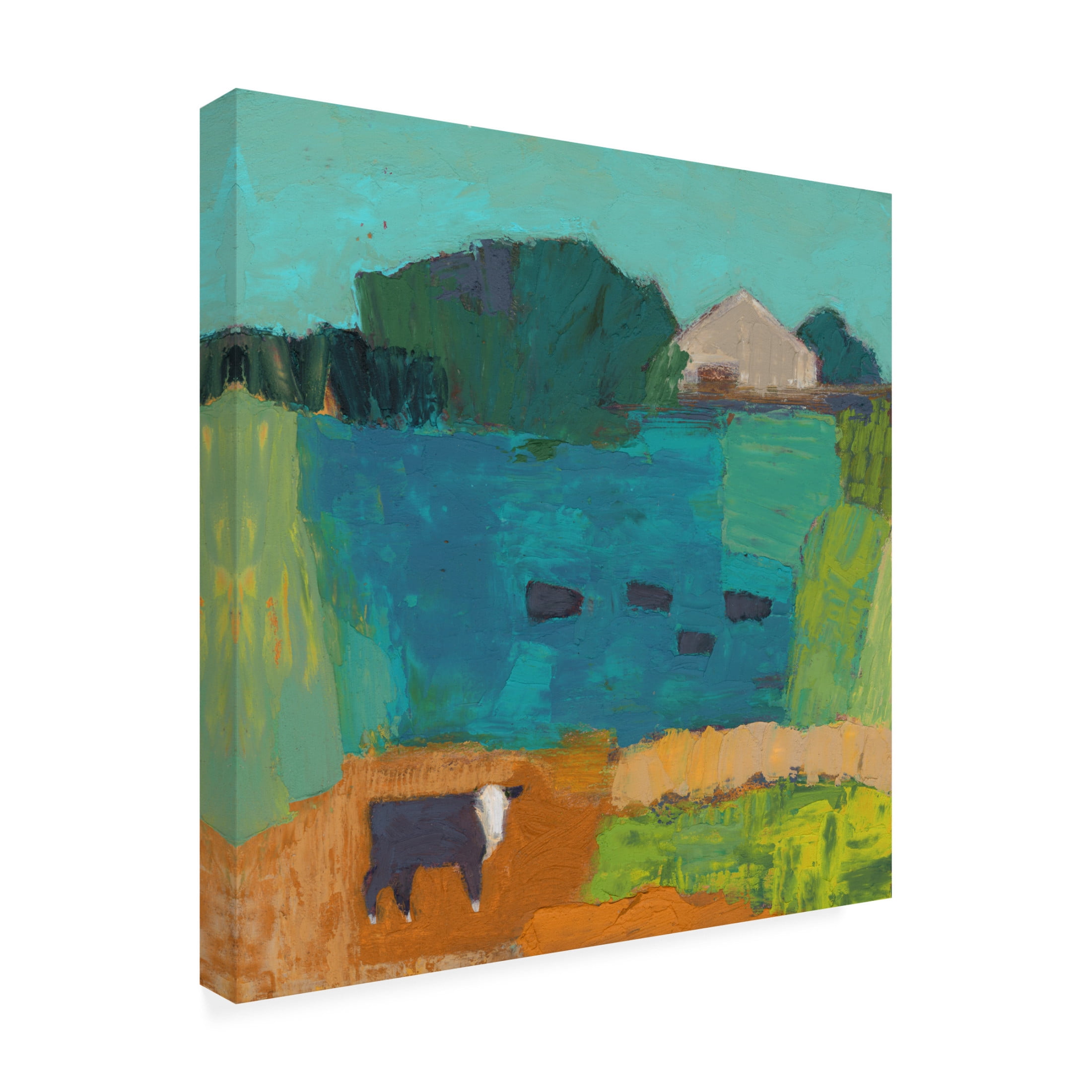 Trademark Fine Art Sue Jachimiec  Chocowinity Barn Canvas Wall Art