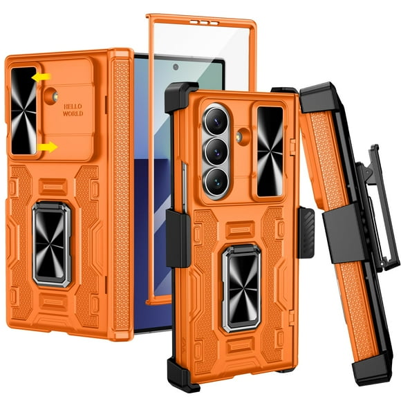 Funda VEGO para Samsung Galaxy Z Fold 7 con soporte y protección para bisagras