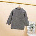 thumbnail image 4 of LUOGENLI Boys Jackets Size 5-6 Children's Coat Children's Coat Boys' Autumn and Winter Woolen Coat Medium and Long Children's Coat Boys Jackets Size 10-12 With Hood Boys Jackets Size 7 3-4 Years, 4 of 6