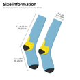 thumbnail image 2 of Balery Cute Ducky Calcetines novedosos Calcetines deportivos Calcetines hasta la rodilla Calcetines de algodón Calcetines originales y geniales, 2 of 6