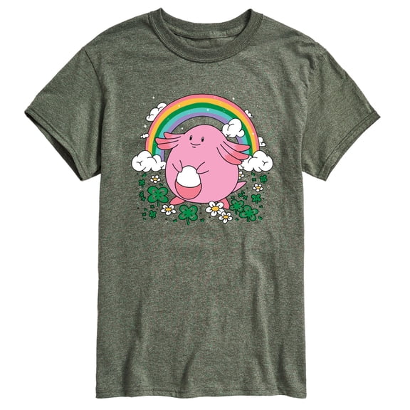 Pokémon - Chansey St. Patrick's - Men's Short Sleeve Graphic T-Shirt