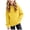 Yellow, variant on Ulanda Girls Casual Long Sleeve Hoodies Cute Oversized Fleece Pocket Sweatshirt Tops (Red, 2-3 Years)