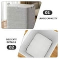 thumbnail image 3 of HOMOBABE Grey Non-Woven Fabric Storage Bag for Quilt Dustproof 1Pcs 22x22x17in, 3 of 5