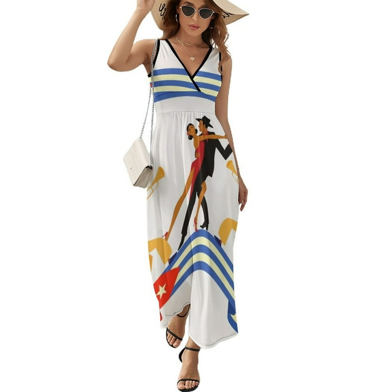 guayabera cuban style Sleeveless Dress women party dresses elegant chic women dresses promotion wedding guest dress - Walmart.com guayabera cuban style Sleeveless Dress women party dresses elegant chic women dresses promotion wedding guest dress - Walmart.com