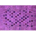 thumbnail image 1 of Ahgly Company Indoor Rectangle Oriental Purple Industrial Area Rugs, 8' x 12', 1 of 4