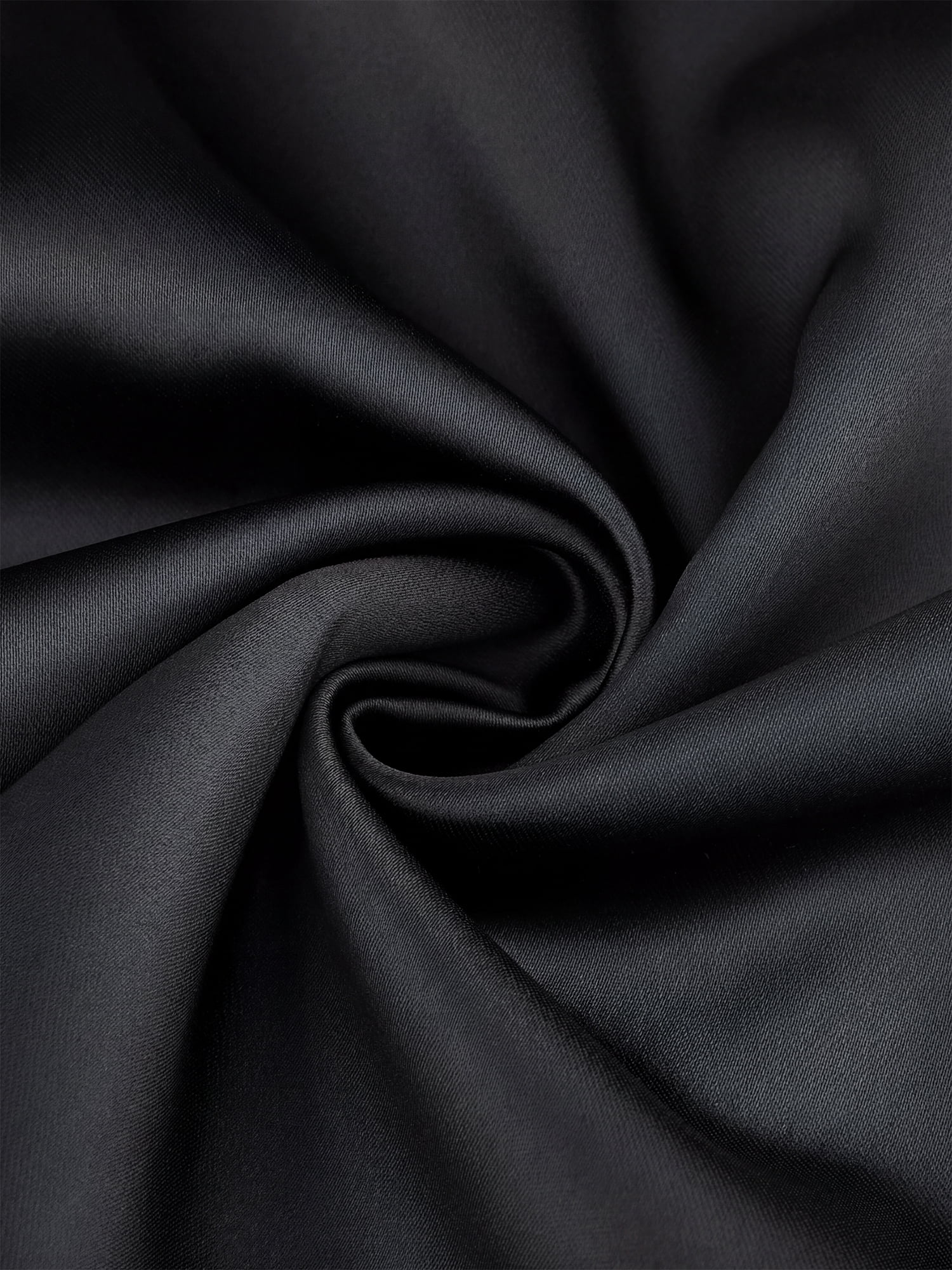 DARING DIVA Women's Plus Stylish Silky Satin Casual Midi Skirt Flared A Line 4X Black