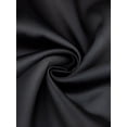 thumbnail image 6 of DARING DIVA Women's Plus Stylish Silky Satin Casual Midi Skirt Flared A Line 2X Black, 6 of 6