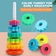 thumbnail image 4 of Brain Development Toys Bloques Ecológicos Stack Ring Safe para (5 Piezas), 4 of 8