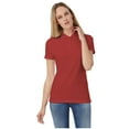 thumbnail image 2 of B&C Womens ID.001 Plain Short Sleeve Polo Shirt, 2 of 3