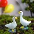 thumbnail image 3 of 5PCS Duck Micro Landscape Ornaments Resin Crafts Hanging Dolls Creative Ornaments Figurines for Home Fairy Garden, 3 of 8