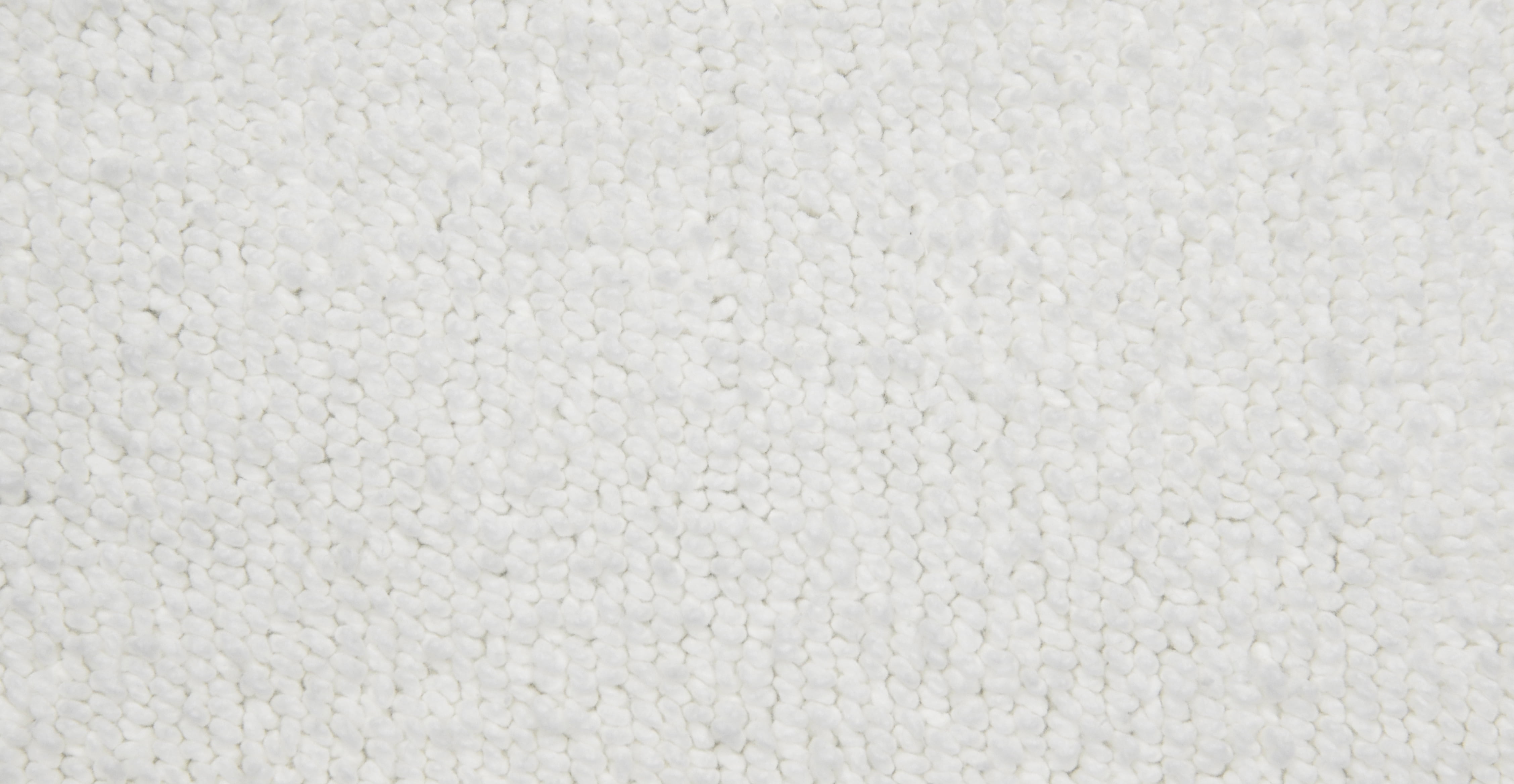 Garland Rug Queen Cotton Washable White Bath Rug, 30" x 50"