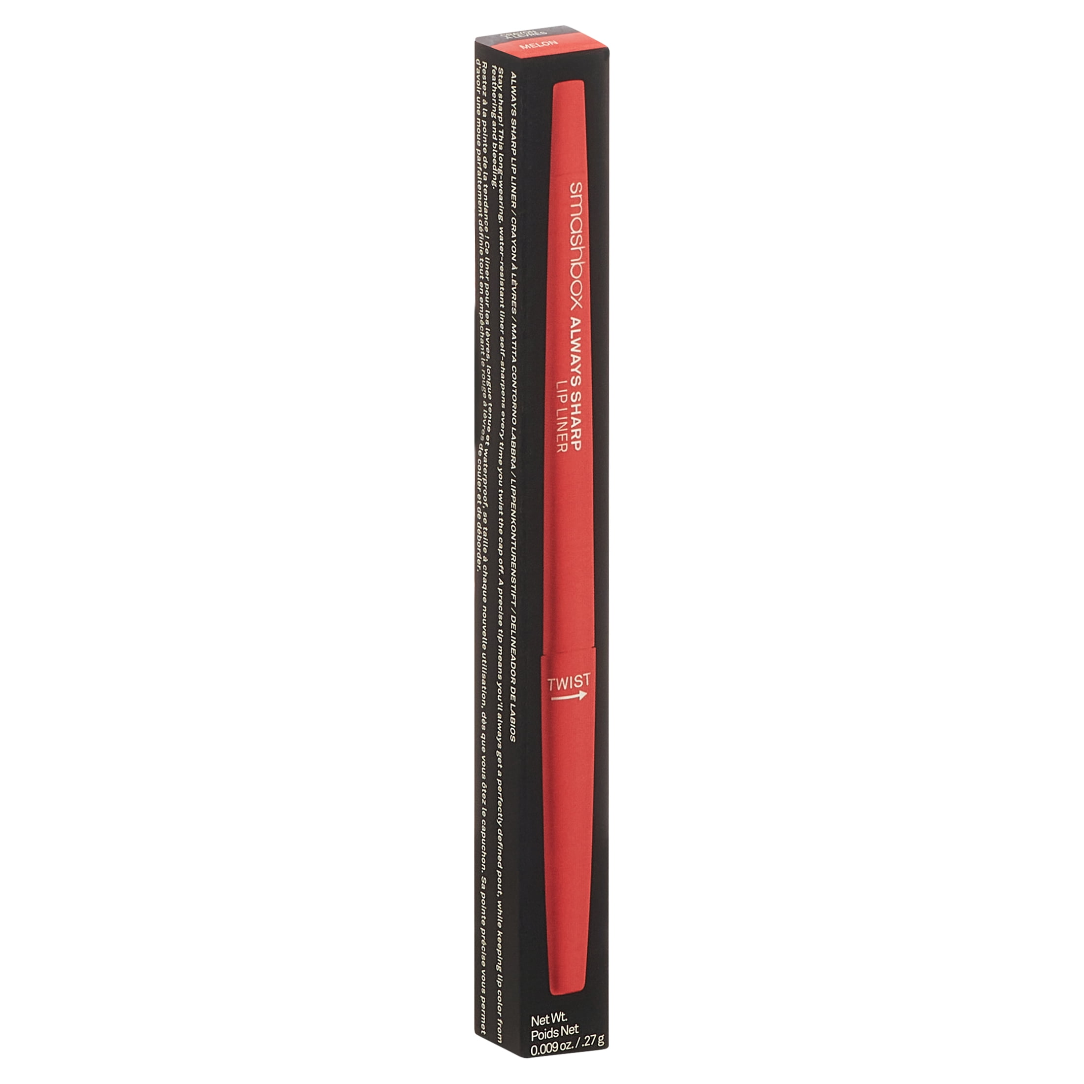Smashbox Always Sharp Lip Liner, Melon, 0.01 Oz