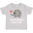 thumbnail image 3 of Inktastic Mommom Loves Me Grandchild Boys or Girls Toddler T-Shirt, 3 of 5
