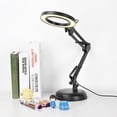 thumbnail image 1 of Desktop LED Magnifier Lamp 5X Magnifying Lamp for Nail Salon Eyeliner Manicure  Beauty, 1 of 7