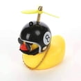 thumbnail image 1 of Coche De Juguete De Pato, Decoraciones De Salpicadero De Coche De Pato Amarillo Con Casco De Hélice Para Adultos Y Niños Minnieouse HA039875-05, 1 of 6