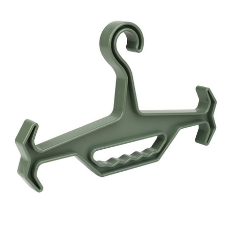 Pohot Hunting Vest Hanger Heavy Duty Carry Handle Holds Strong Plastic Portable Airsoft Gear Paintball Survival Equipment