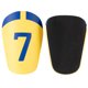 thumbnail image 4 of Espinillera de fútbol 1 par Protector de pierna ligero y resistente al desgaste (XS) Amarillo, 4 of 5