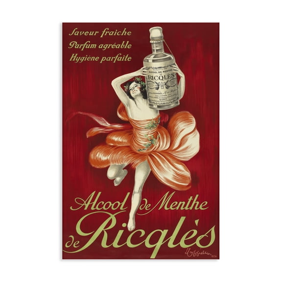 Stupell Industries Vintage Herbal Remedy Advertisement Canvas Wall Art, design by Leonetto Cappiello