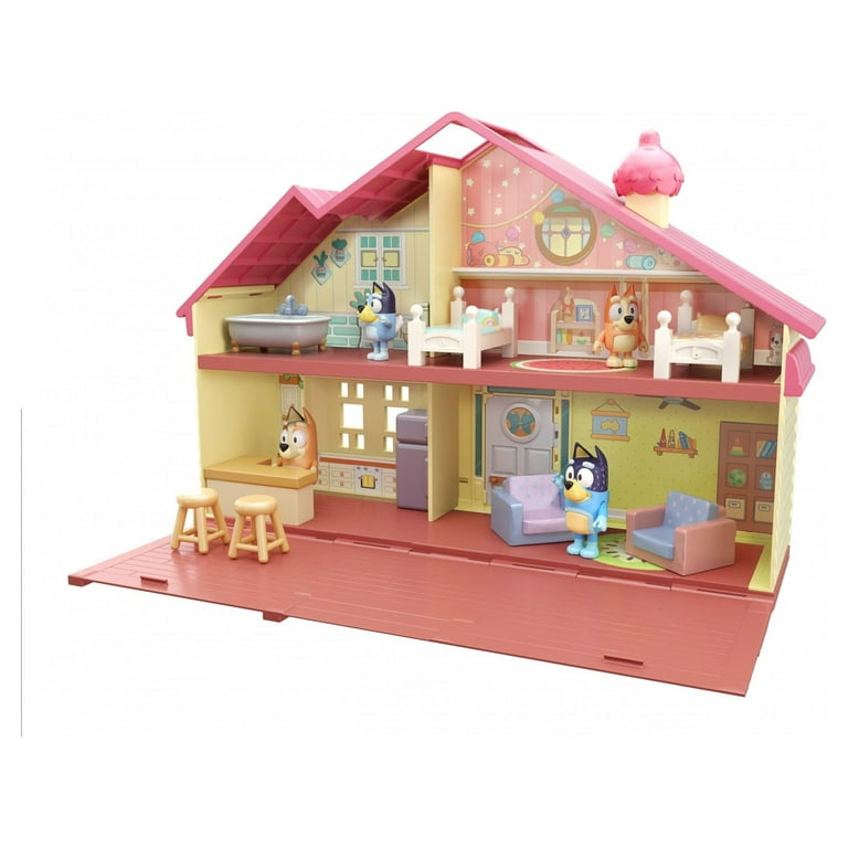 Bluey Family Home - Bluey 2.5-3 Figure with Home Playset