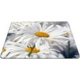 thumbnail image 4 of White Pure Daisy Gaming Mousepad - Flower Mouse Mat for Computer Desk Laptop Office, Non-Slip Rubber Base, 9.5x7.9 Inch, Elegant and Functional, 4 of 5