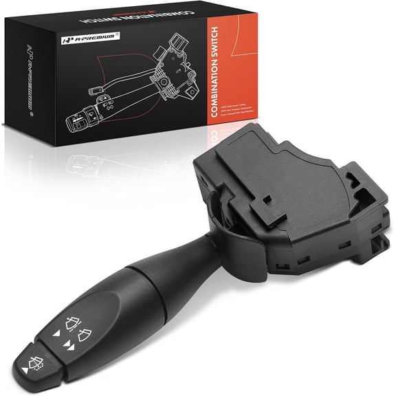A-Premium Windshield Wiper and Washer Switch Assembly Compatible with Ford Focus 2000 2001 2002 2003 2004 2005 2006 2007 Sedan