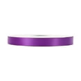 thumbnail image 3 of LaRibbons 5/8" Purple Single Face Satin Ribbon, 100 Yard, 3 of 7
