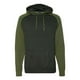 thumbnail image 1 of Independent Trading Co Jersey con capucha para hombre carbón jaspeado/ejército jaspeado XL Compañía de Comercio Independiente IND40RP, 1 of 1