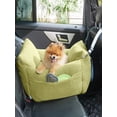 thumbnail image 1 of Lesure Car Seat For Small Dogs - Waterproof Dog Booster Seat For Car With Storage Pockets, Clip-On Safety Leash And Thickened Memory Foam Filling, Pet, 1 of 4