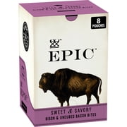 EPIC Sweet and Savory Bison and Uncured Bacon Bites, Whole30 Approved, 8 Count