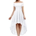 thumbnail image 1 of Dressystar Robe en Dentelle Épaules Dénudées Manches Courtes Robe de Cocktail Formelle, 1 of 6