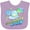 Lavender, variant on Inktastic Out of This World Nephew Cute Alien in Outer Space Boys Baby Bib